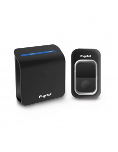 Timbre Inalámbrico TI290 220V 48 Melodías Negro