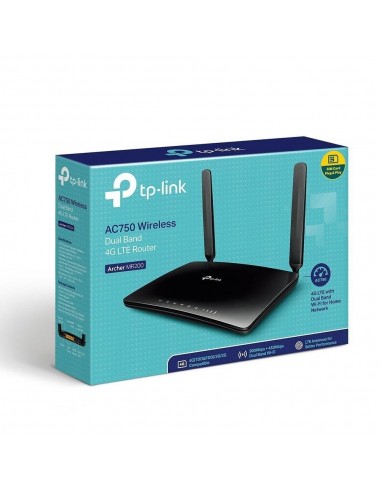Router inalámbrico AC750 de doble banda 4G LTE...