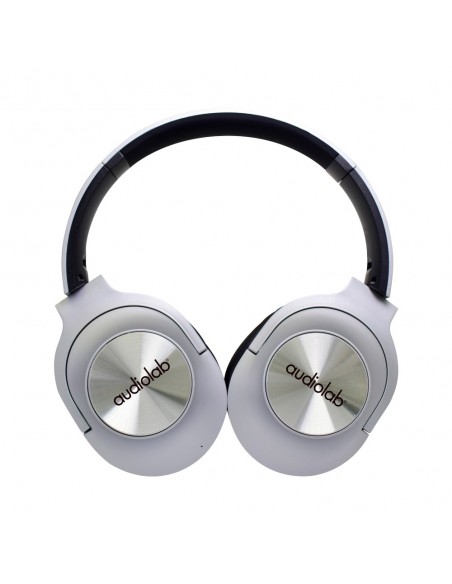 AUDIFONO BLUETOOTH BH973 PLATA AUDIOLAB