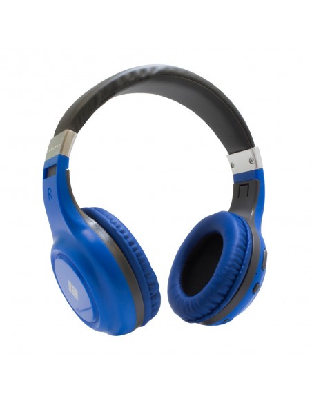 AUDIFONOS BLUETOOTH ESTILO DJ AZUL POLAROID