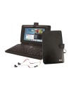 kit tablet 10.1" Estuche con teclado usb y audifono MARCA: IRT