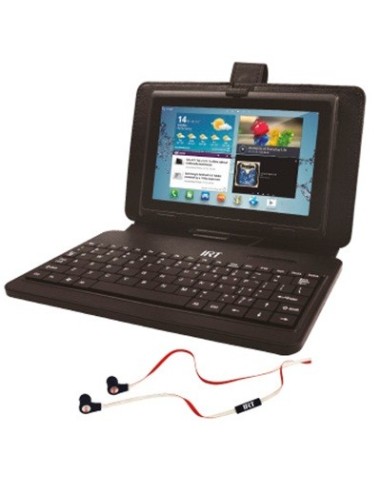 kit tablet 9" Estuche con teclado usb y audifonos MARCA: IRT
