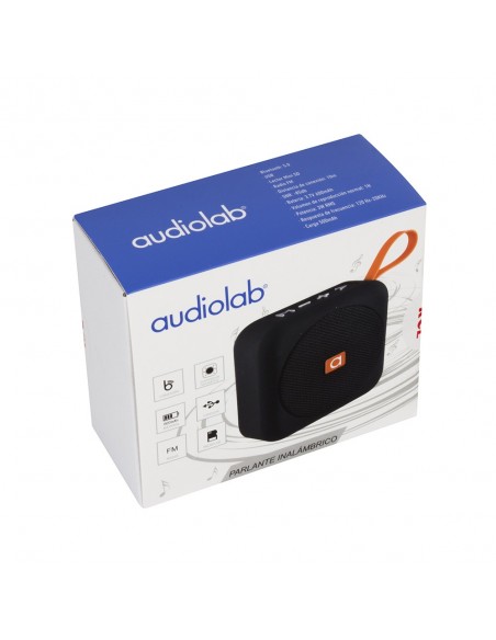 PARLANTE 031 NEGRO  FM/AM/SD/USB/AUX AUDIOLAB