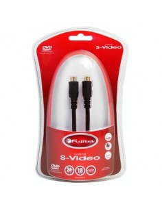 A/V CABLE SUPER VIDEO 1.8 MTS MARCA: FUJITEL