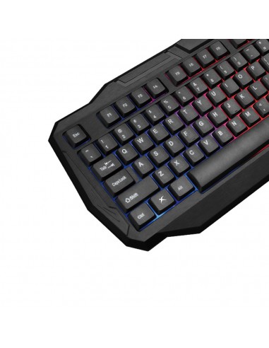 TECLADO GAMING XTRIKE ME NEGRO LUCES