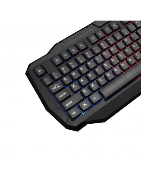 TECLADO GAMING XTRIKE ME NEGRO LUCES