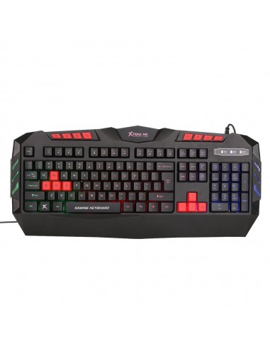 KIT TECLADO + MOUSE GAMING XTRIKE ME 2400 DPI...