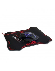 KIT MOUSE+MOUSEPAD GAMING XTRIKE ME 3200 DPI NEGRO