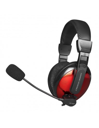 AUDIFONO GAMING XTRIKE ME C/MIC NEGRO/ROJO 3.5 AUX 40MM