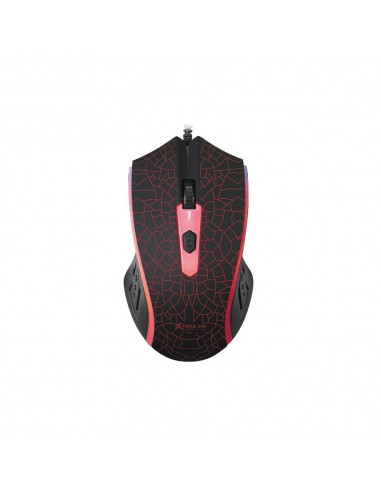 MOUSE GAMING XTRIKE ME 1200 DPI NEGRO 4...