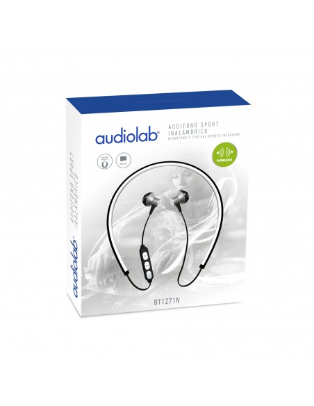 AUDIFONO SPORT BT MANOS LIBRES NEGRO AUDIOLAB