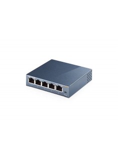 SWITCH 5-PORT DESKTOP , 5 10/100/1000M, STEEL CASE