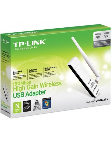 ADAPTADOR INALAMBRICO USB 150 MBPS (TL-WN722N)