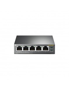 SWITCH DE SOBREMESA DE 5 PUERTOS GIGABIT CON 4 PUE