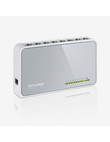 SWITCH 8-PORT 10/100 (TL-SF1008D), 8 PUERTOS RJ45