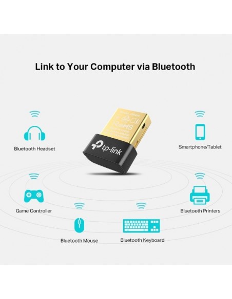 ADAPTADOR NANOUSB BLUETOOTH 4.0 (UB400)