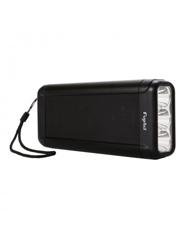 PARLANTE LINTERNA OUTDOOR CON FUNCION SOS NEGRO...