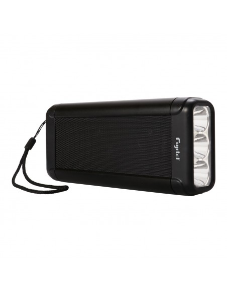 PARLANTE LINTERNA OUTDOOR CON FUNCION SOS NEGRO FUJITEL