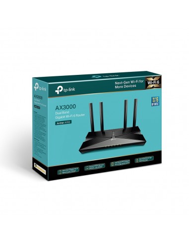 ROUTER AX3000 Wi-Fi 6 Dual Band Gigabit