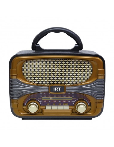 PARLANTE RETRO 03 BT/FM/AM/SW/USB/SD/AUX IRT