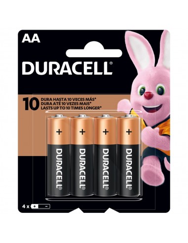 Pila Alcalina CB AA X4 DURACELL