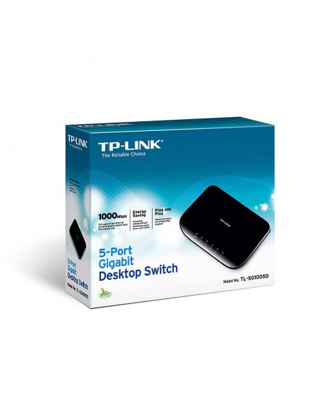 SWITCH 5 PUERTOS NO ADMINISTRABLE (TL-SG1005D)
