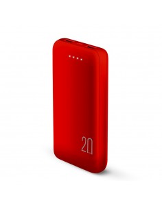 POWERBANK 20.000 Mah 2USB AUDIOLAB ROJO
