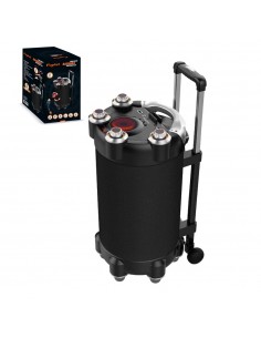 BAZOOKA BT FUJITEL C/RUDAS 40W/6,5"/USB/FM/MIC CAB