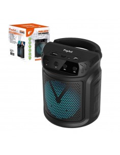 PARLANTE BT FUJITEL 5W 4"/FM/USB/LUCES