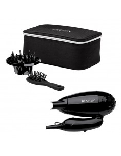 Kit Secador De Viaje + Difusor + Cepillo Revlon