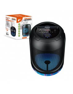 PARLANTE BT FUJITEL 15W 6,5"/FM/USB/LUCES