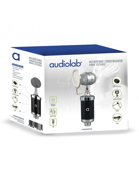 MICROFONO CONDENSADOR HOME STUDIO  AUDIOLAB