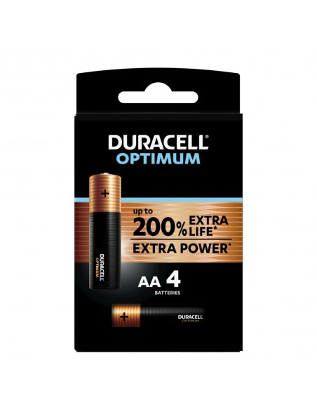 Pila Duracell Optimum AA4