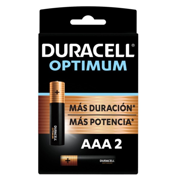 Pila Duracell Optimum AAA2