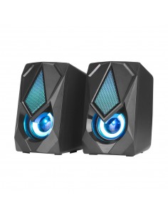 XTRIKEME SPEAKER 2.0 LUCES/USB/AUX SK-402