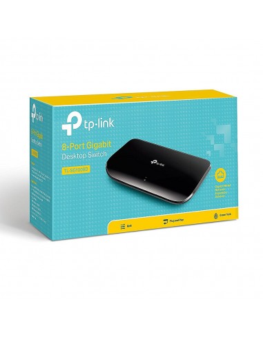 SWITCH 8 PUERTOS NO ADMINISTRABLE (TL-SG1008D)