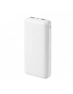 POWERBANK 20.000 Mah 2USB AUDIOLAB BLANCO Tipo C