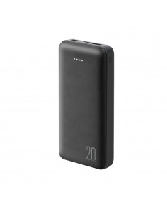 POWERBANK 20.000 Mah 2USB AUDIOLAB NEGRO Tipo C