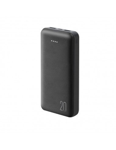 POWERBANK 20.000 Mah 2USB AUDIOLAB NEGRO Tipo C