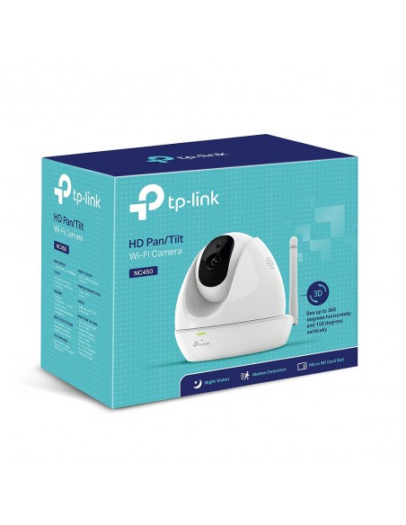 Cámara Wi-Fi Rotatoria con visión nocturna NC450