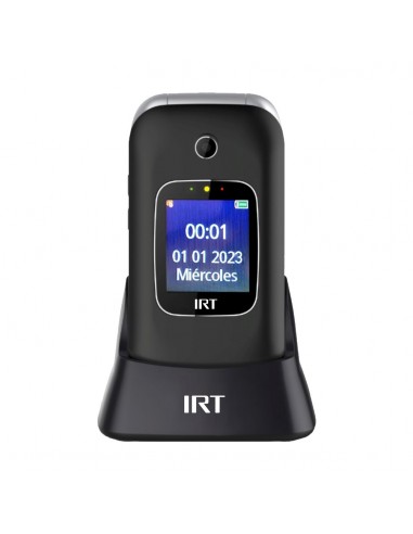 Celular Senior 4G Clamshell Negro IRT
