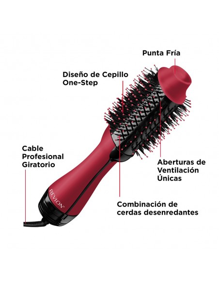Cepillo OneStep Rojo Revlon