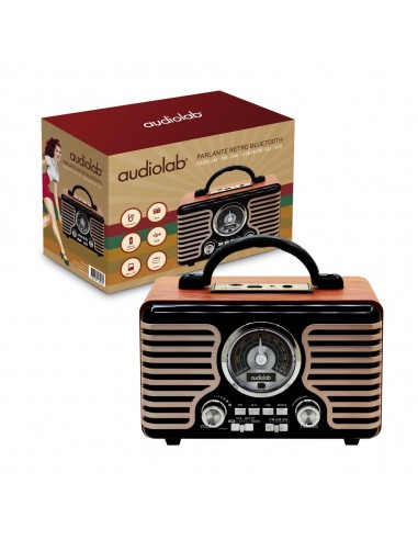 Radio Parlante Retro Bluetooth Audiolab