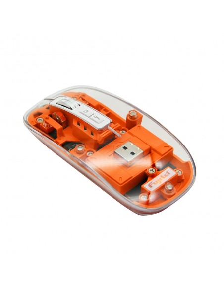 MOUSE INALAMBRICO CON LUZ FUJITEL