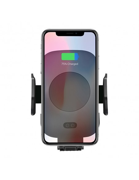 Cargador inalambrico Robot para Auto 10W Dusted negro