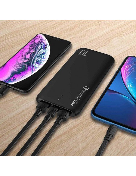 Batería Externa Portátil Dusted 10000mAh Carga Rápida