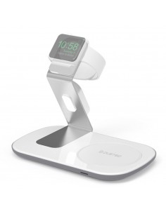 Base de carga inalámbrica Dual para iPhone y Apple Watch...