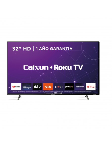 Smart TV 32” HD ROKU CAIXUN