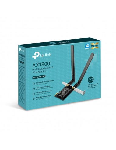 Adaptador Archer TX20E PCIe AX1800 Wi-Fi 6...