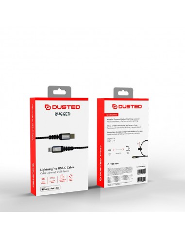 Cable Lightning MFi a USB-C 1.2 Mt Dusted